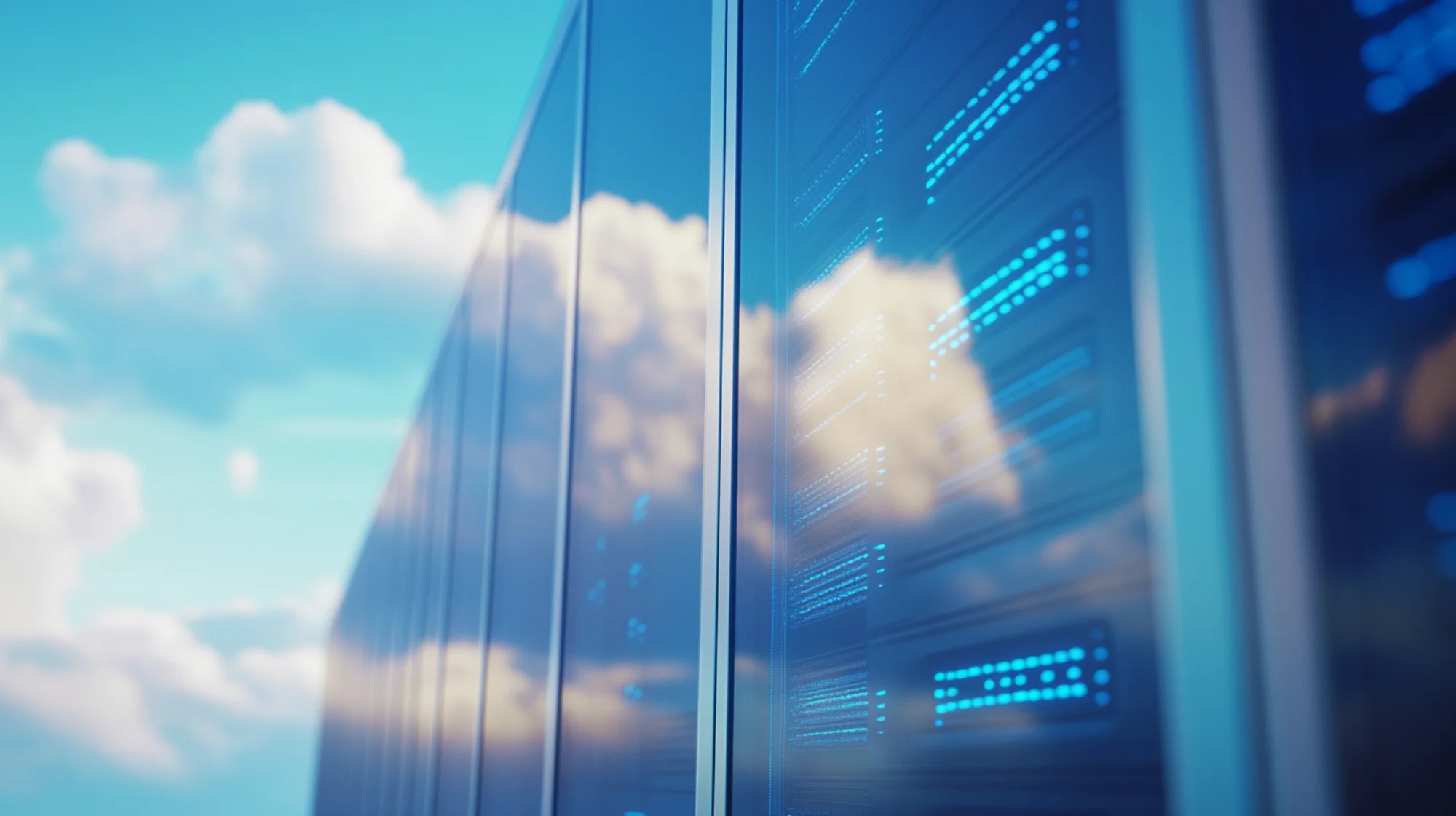 Cloud-Server mit Wolkenspiegelung - Cloud-Lösungen von corebit