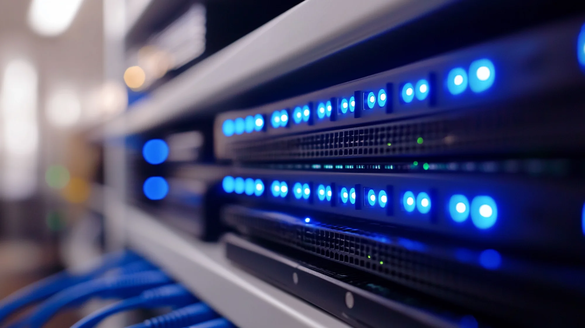 Moderner IT-Arbeitsplatz mit Security-Monitoring Dashboards